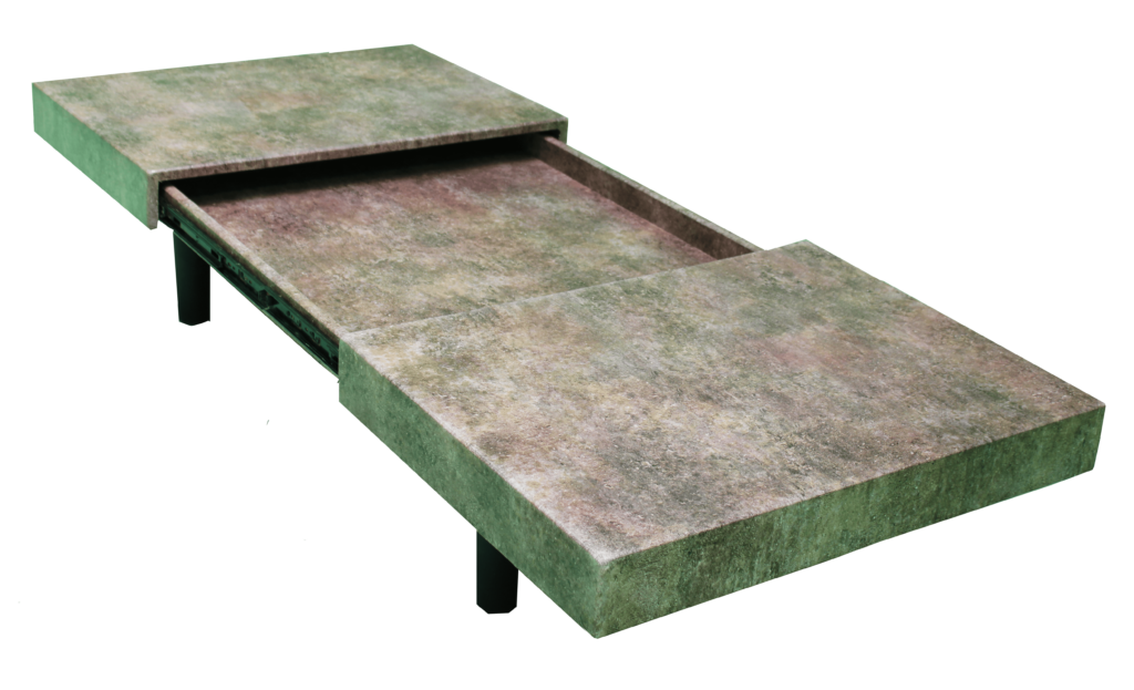 SLIDING CENTER TABLE (100x160) - Alibert Furniture